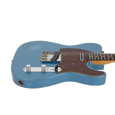 Used Fender Custom Shop 1964 Telecaster Relic - Aged Lake Placid Blue image 5