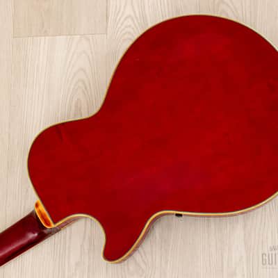 1989 Ibanez George Benson Signature GB30 Trans Red, Near-Mint w/ Case & Tag image 15
