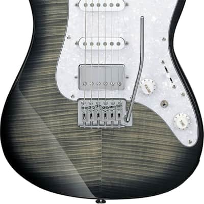 Ibanez AZ22S1F Standard Electric Guitar, Jatoba Fingerboard, Transparent Black Sunburst image 2