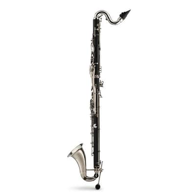 Backun Alpha Low C Bass Clarinet in ABS Silver Keys Backpack Case image 5