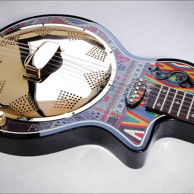 iVee Guitars #95 "electiReso" Ulos, Aluminum body Resonator Guitar image 2