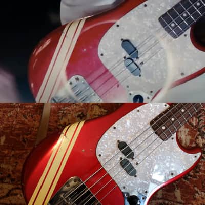 Fender Competition Mustang Bass - Scott Pilgrim vs. The World! "Bass Battle" bass image 11