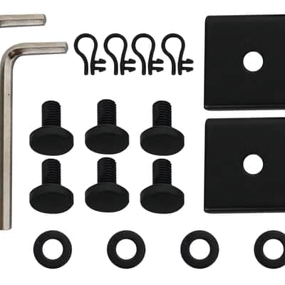2 Rockville Adjustable Studio Monitor Speaker Stands For KRK ROKIT 6 G3 Monitors image 10
