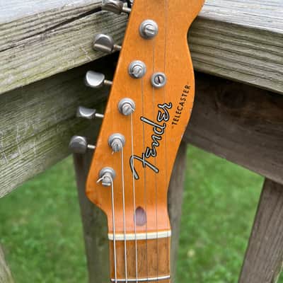 Fender Road Worn '50s Telecaster 2009 - Rare First Year 1st Gen 2-Color Sunburst - SUPER LIGHT 6.6 lbs! Updgrades image 6