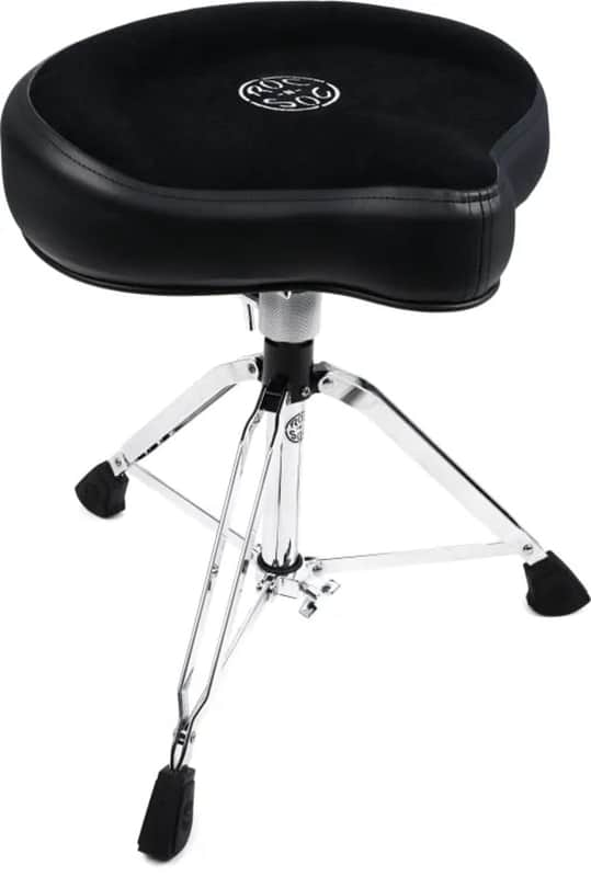 Roc N Soc MSOK Standard Height Manual Spindle Drum Throne 2010s - Black image 1