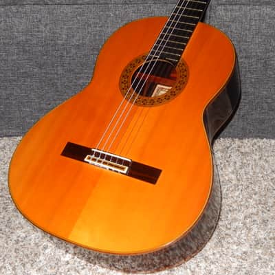 TOSHIHIKO TANAKA 20 1978 - PEDRO MALDONADO CLASS CLASSICAL/FLAMENCO CONCERT GUITAR - CEDAR/BRAZILIAN ROSEWOOD image 3