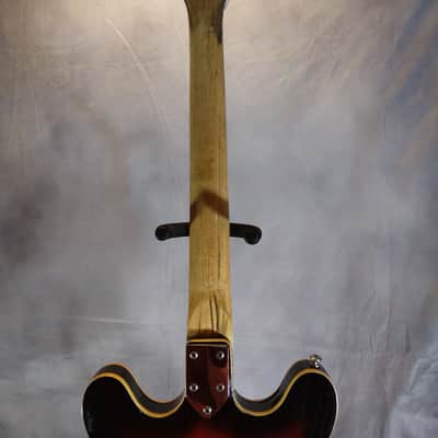 Kawai Vintage Made in Japan Semi Hollow Body Archtop Electric Guitar 1960s Sun Burst image 6