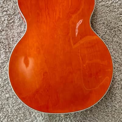 Mint Gretsch G5420LH Electromatic Lefty Hollow-Body Single Cut Guitar, Orange Stain image 6