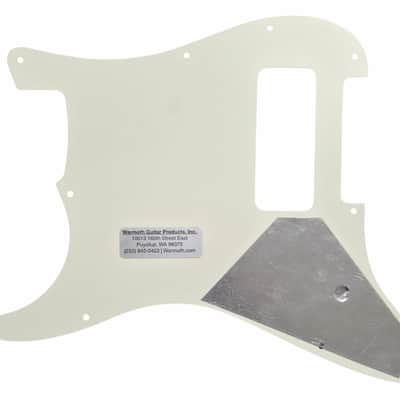 Warmoth Builder's Special-P90 Stratocaster Pickguard-White/Black/White -Mint Condition (Unused).     IMPORTANT: PLEASE READ BUILD SPECS BEFORE PURCHASING- image 2
