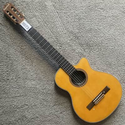 Epiphone Epiphone 40 Inch Electric Classical Guitar, Spruce Top Body, Mahogany Neck - Wood Color image 2