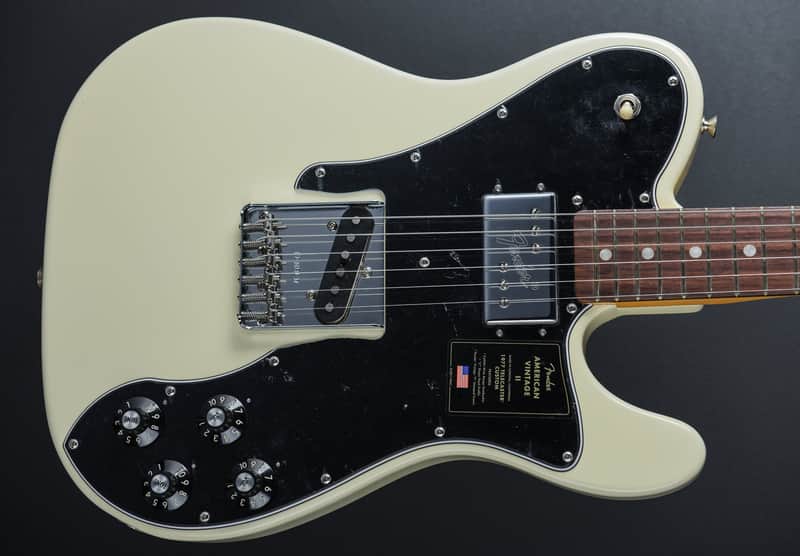 Fender American Vintage II 1977 Telecaster Custom - Olympic White w/Rosewood image 1