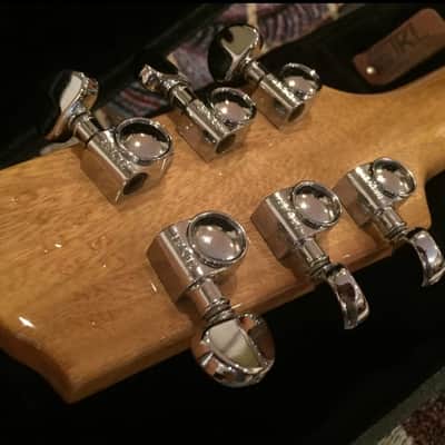 Hamer 2002 USA Hamer Artist Korina Semi-hollow Guitar Humbucker 2002 Natural image 5