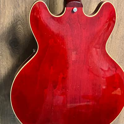 Gibson ES-335 1964 Murphy Lab Bigsby (stop tail included) - Cherry Red image 6