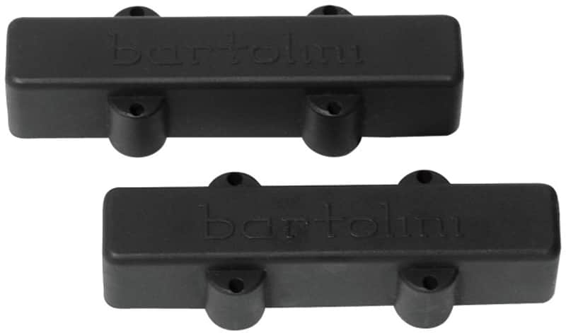 Bartolini 9SU L/S 4 String Jazz Bass Single Coil Pickup Set 2010s - Black image 1