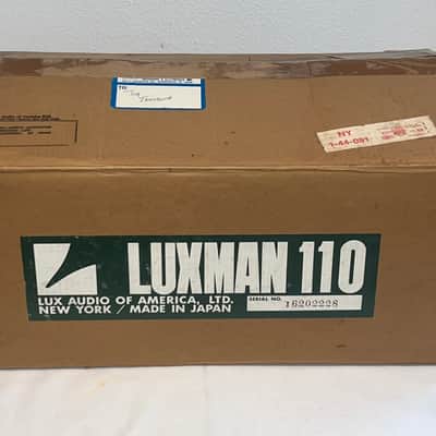Mint Luxman T-110 Stereo Tuner Silver / Wood Sides, Tested Serviced, Original Box & Manuals, Ships Fast Best One in the Galaxy ! image 12