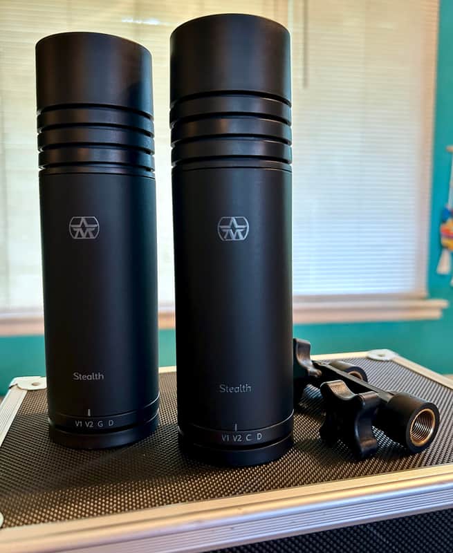 Aston Stealth 4-Voice Cardioid Dynamic Microphone 2018 - 2019 - Black image 1