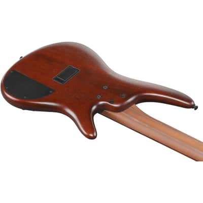 Ibanez SR505A SR Standard Left Handed 5-String Electric Bass - Mahogany Brown Burst image 6
