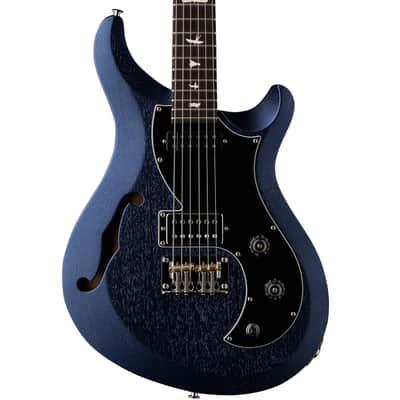 PRS Paul Reed Smith S2 Vela Semi-Hollowbody Electric Guitrar, Satin Metallic Midnight image 1