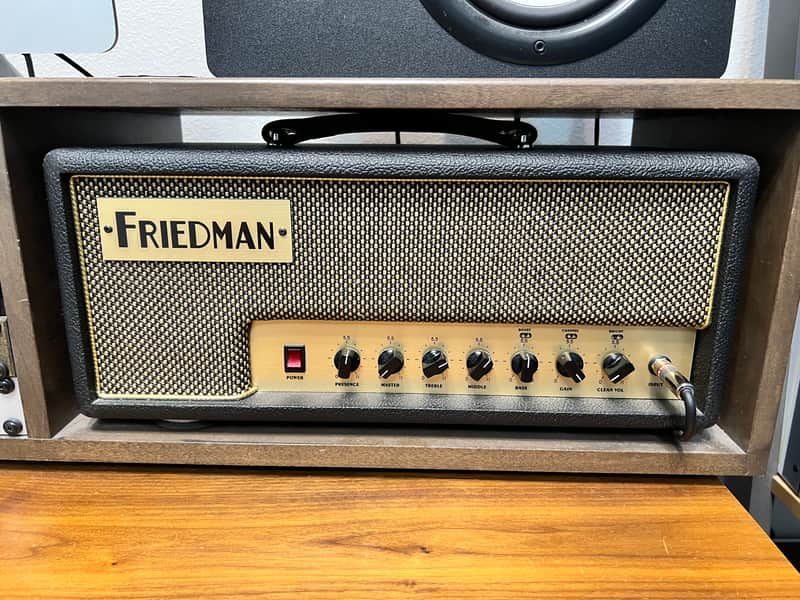 Friedman Runt 20 2-Channel 20-Watt Guitar Amp Head 2016 - Present - Black image 1