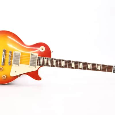 2013 Gibson Custom Historic 1958 Les Paul Standard R8 Cherry Sunburst #50011 image 5