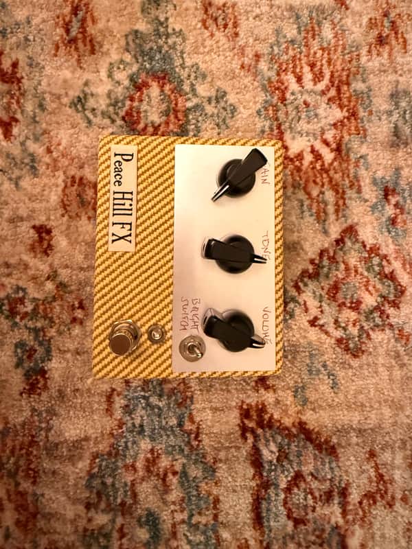 Peace Hill FX Bassman – Handmade Tube Pedal – Lacquered Tweed image 1