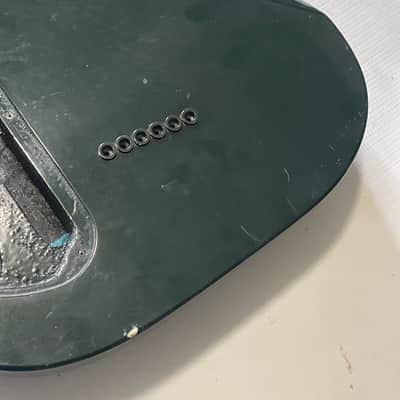 2000's Japan Jackson DKMGT Dinky Arched Top Forest Metallic Green Guitar Body Hard Tail image 14