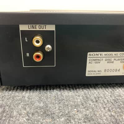 Sony CDP-520ES Single CD Player * 1985 * image 9