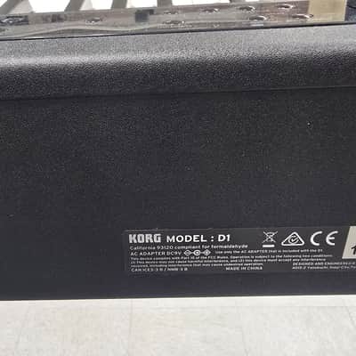 Korg D1 Slimline 88-Key Digital Stage Piano with SEQUENZ SC-D1 Gigbag image 4
