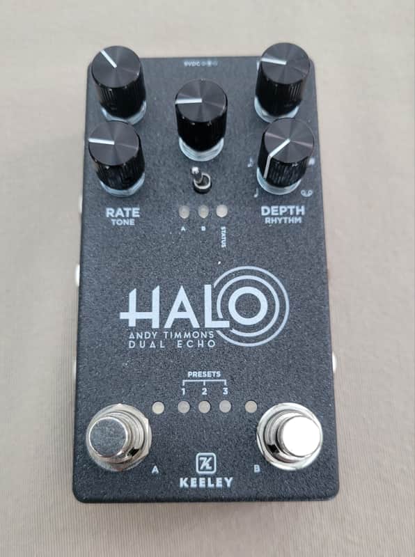 Keeley Halo Andy Timmons Signature Dual Echo 2022 - Present - Black image 1