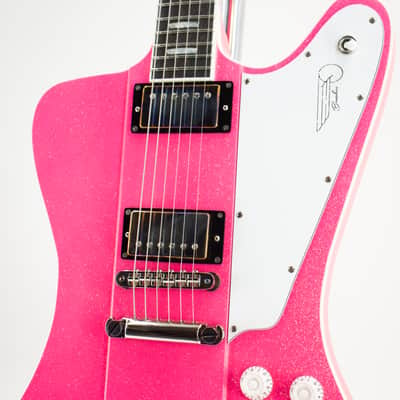 Kauer Banshee Deluxe - Neon Pink Sparkle w/ Gig Bag image 3