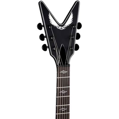 Dean ML SEL FL BKS Select Guitar, Black Satin, Bundle image 5