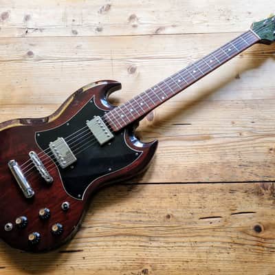 Eros Mark ii Solid 9712 SG Style Matsumoku MIJ Electric Guitar image 2