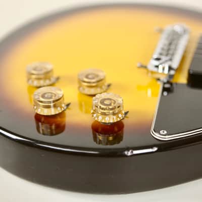 Rare 1975 Greco LJ-600 Les Paul Special Style Yellow Sunburst MIJ Vintage Japan P-90 w/ Case image 10