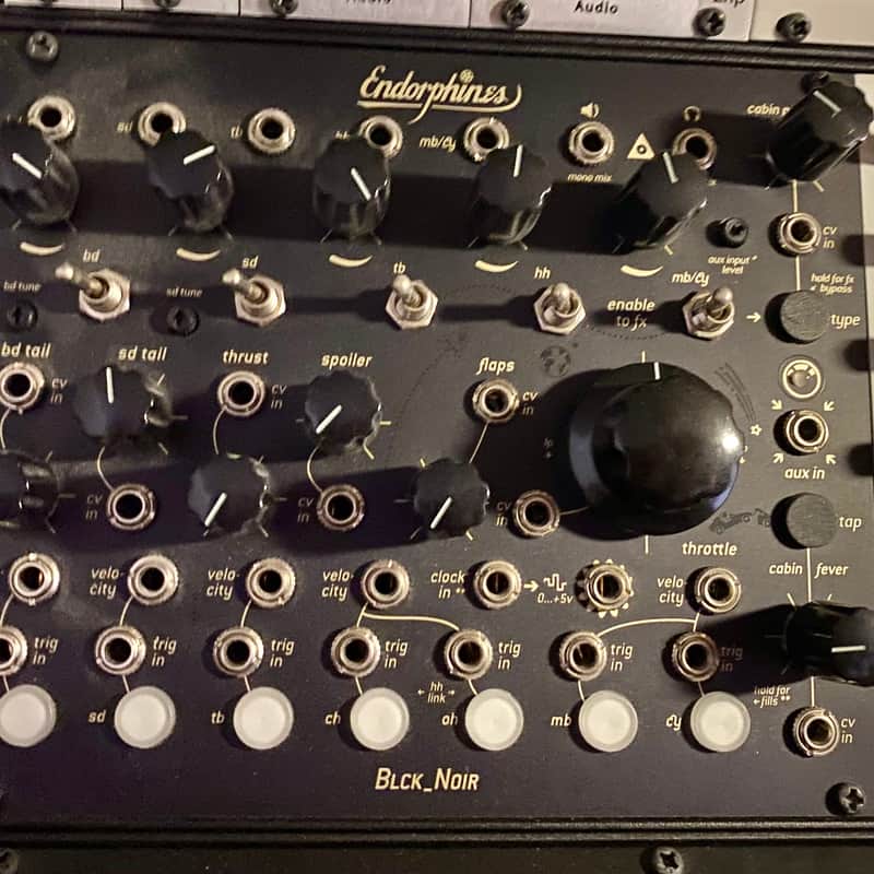 2018 – Present Endorphin.es Blck_Noir Eurorack Synth Module Black