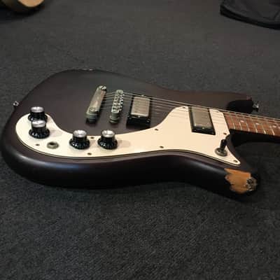 No.120722 Discontinued! Epiphone Wilshire '66 WORN Brown Mini Humbucker Good Condition image 8