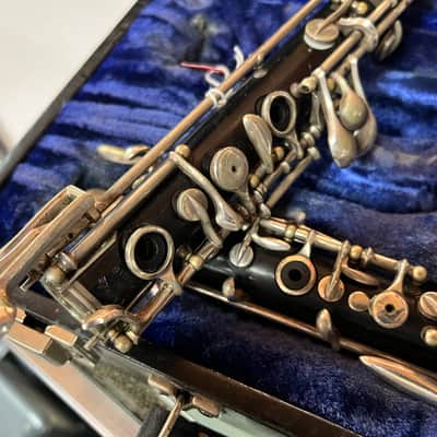F. Loree Paris Vintage Oboe - Grenadilla Wood - Made in France With Case SN: BD72 - Early 1960s image 10