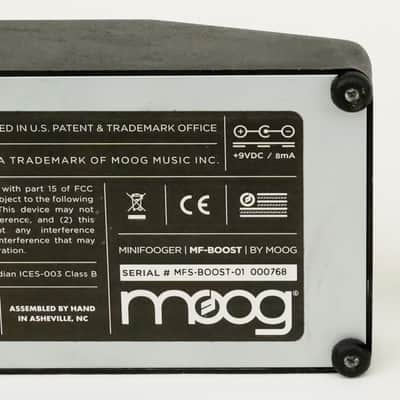 Moog Minifooger MF Boost Analog Pedal + Sehr guter Zustand + OVP + 1,5J Garantie image 3