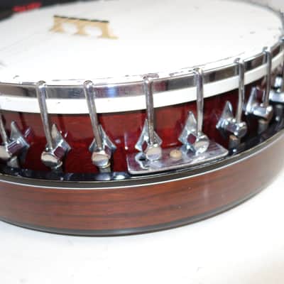 Kay Banjo 4 string w/Eagle Engraved image 9
