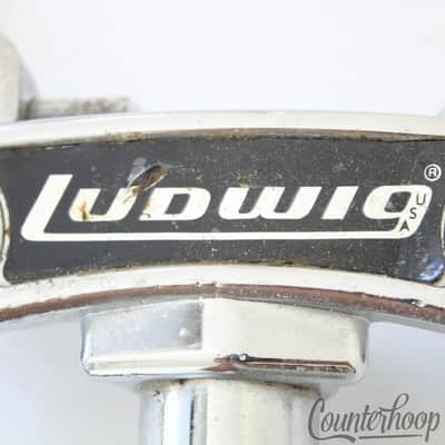 Ludwig Tom Drum Long Double Post Stand Mount L-Arm Holder Super Classic 70s Bass image 2