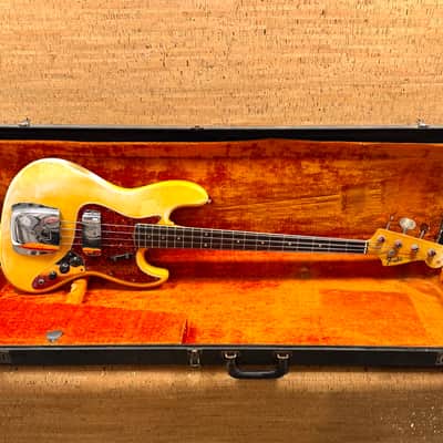 Fender Jazz Bass 1966 - Olympic White with Matching Headstock image 1