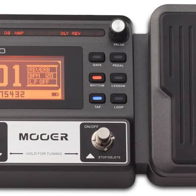 MOOER GE 100 GEM Box Gitarren-Multieffekt mit Expression Pedal image 3