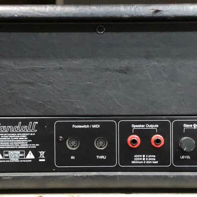 Randall V2 solid state power 400watt tube preamp 3 channel amplifier amp graphic eq image 2
