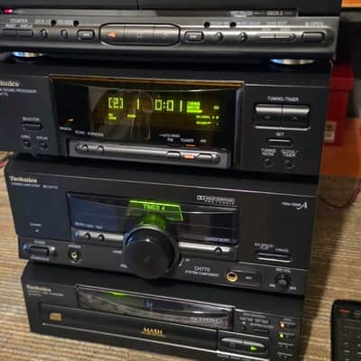 VINTAGE TECHNICS STEREO 4 PIECE COMPONENT SYSTEM UNITS/CD/PHONO/EQ/MADE IN JAPAN image 3