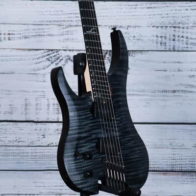 Legator Ghost G6FSSL Left-Hand Electric Guitar | Black Flame image 4