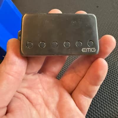 EMG JH/SET-BRBC James Hetfield Signature Humbucker Set 2010s - Brushed Black Chrome image 1