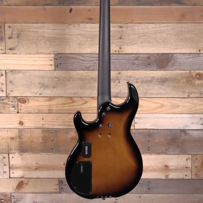 Yamaha BB734A 4-String Bass Guitar Dark Coffee Sunburst w/ Gigbag image 5