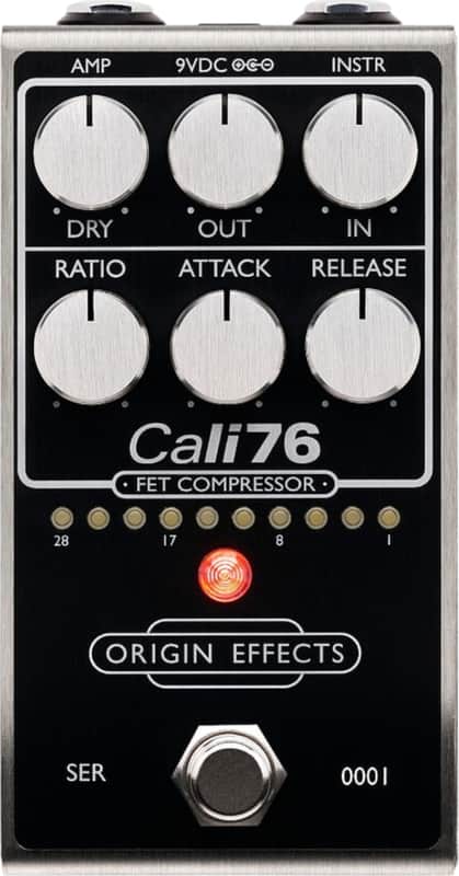 Origin Effects Cali76 FET Compressor Effects Pedal, Black image 1
