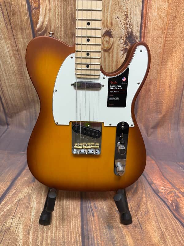 Fender American Performer Telecaster - Matte Woodgrain image 1