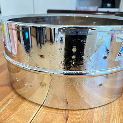 Ludwig 1970’s LM402 Supraphonic 6.5x14" 10-Lug Aluminum Snare Drum image 13