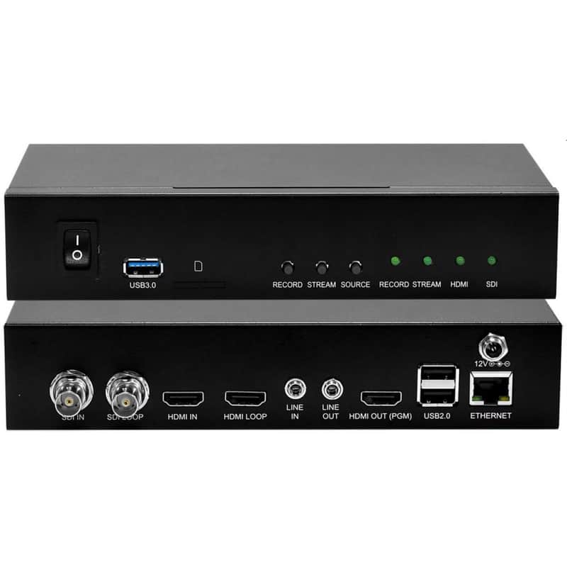 DVDO STREAMER RECORDER Full HD Single Channel HDMI/SDI Live Streaming System image 1